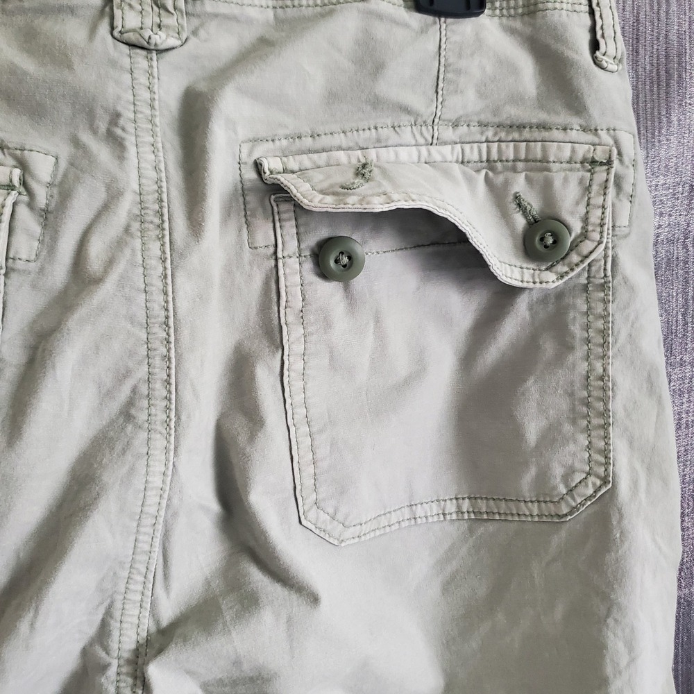 American Eagle Outfitters Cargo Pants Sage Green Utility 6 y2k streetwear indie - Picture 9 of 13